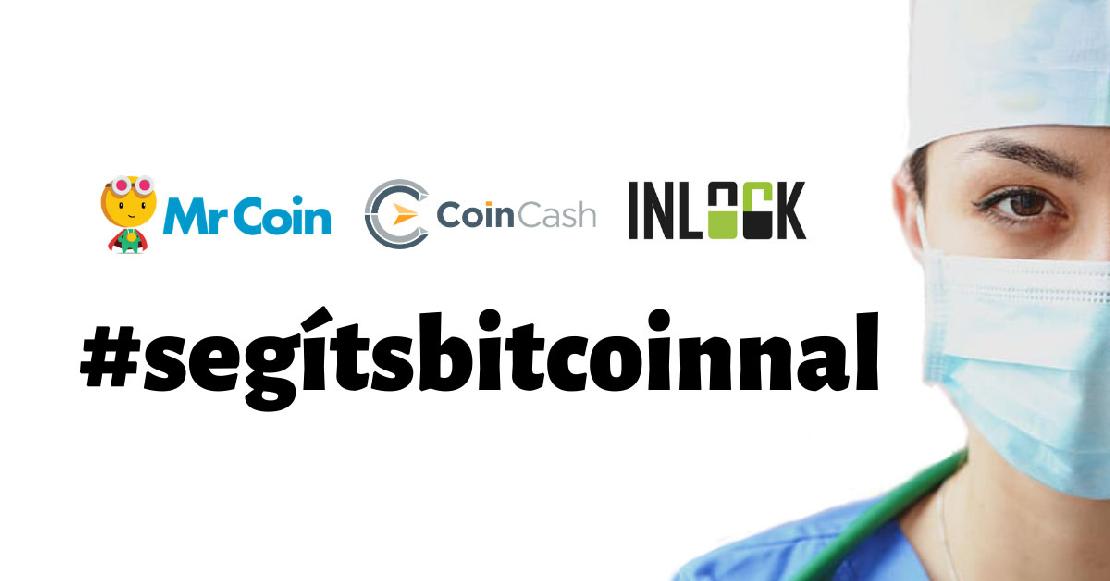 Segíts bitcoinnal a koronavírus megállításában.